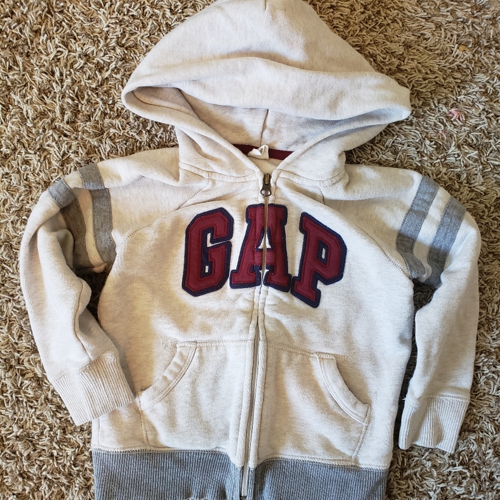 4T Boys Baby Gap zip up hoddie